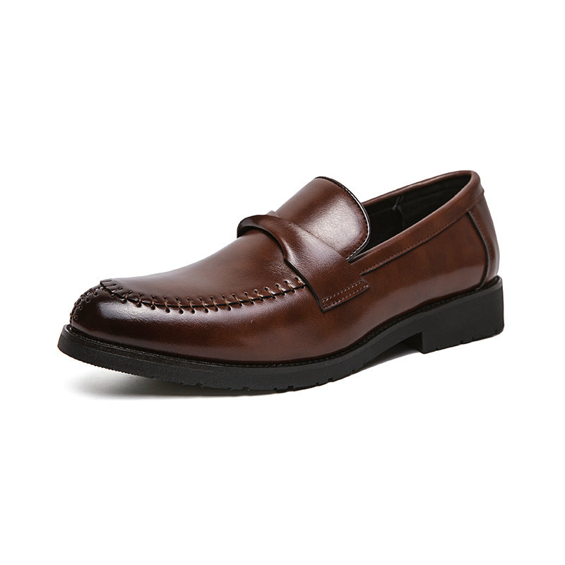 Mens Leather Business Shoes – Casual and Stylish British Style Footwear