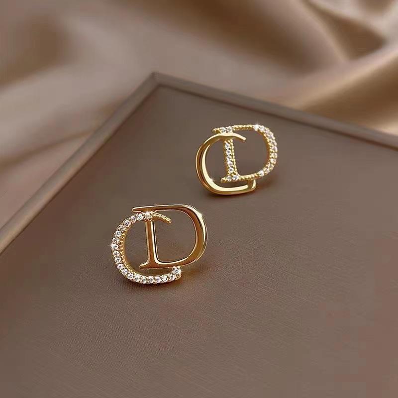Letter C and D Earrings - Neon North Clothing