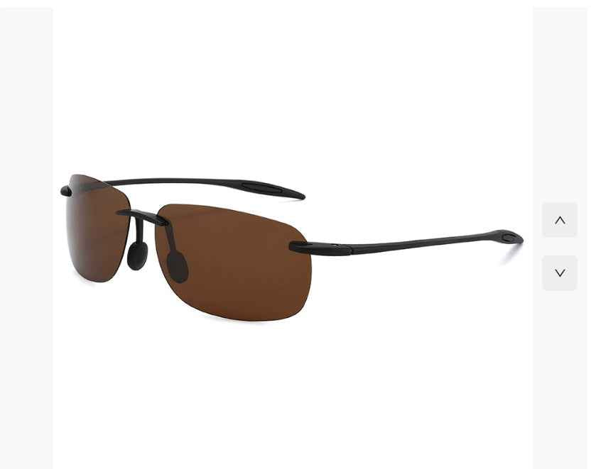 Light Rimless TR90 Sunglasses For Men