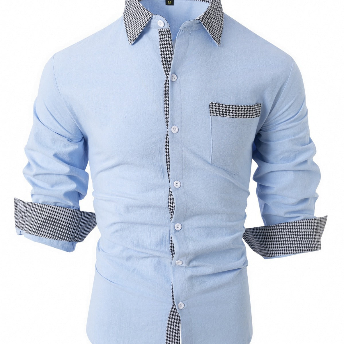 Mens Casual Long Sleeve Shirt for Effortless Style and Comfort