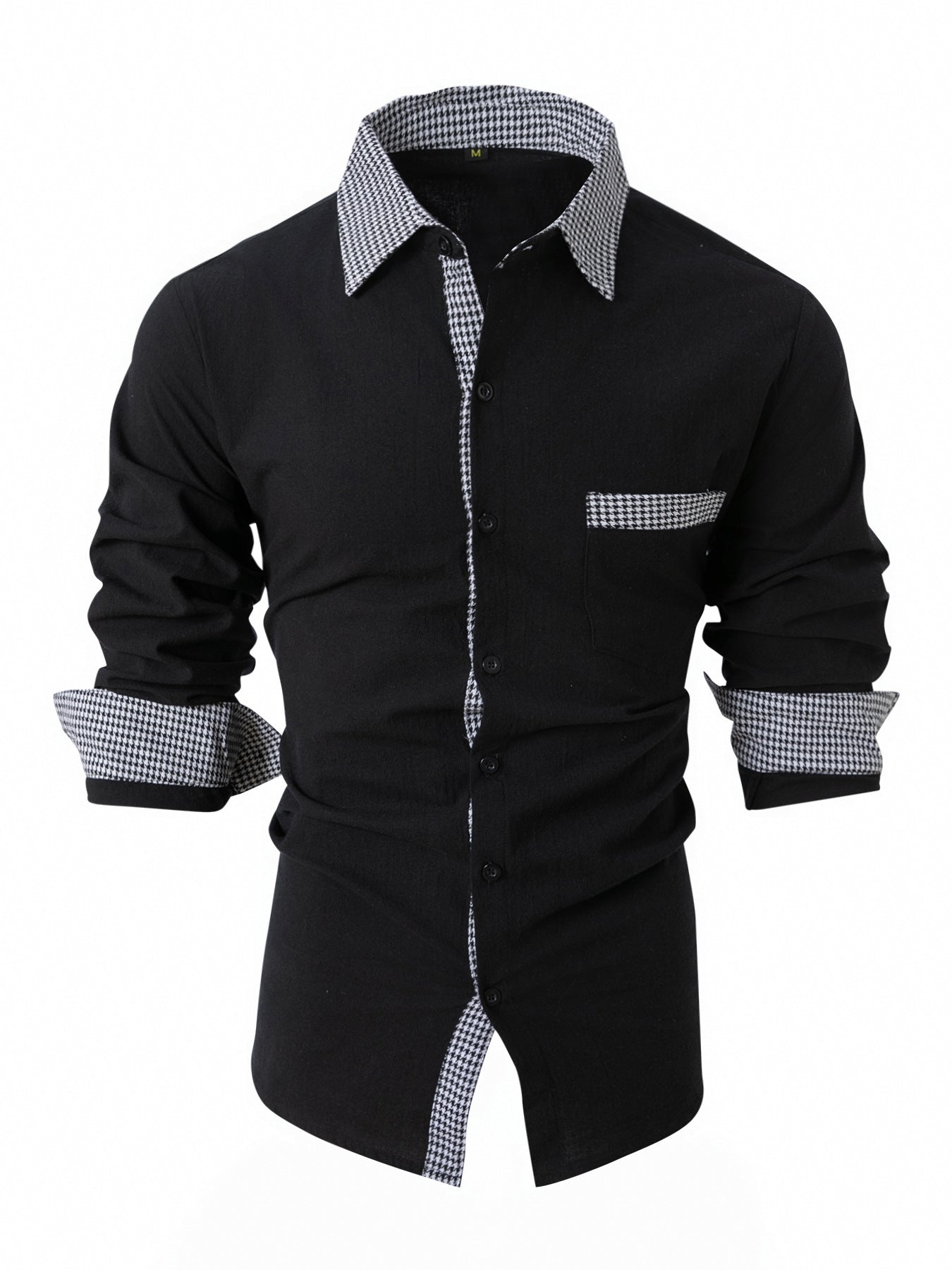 Mens Casual Long Sleeve Shirt for Effortless Style and Comfort