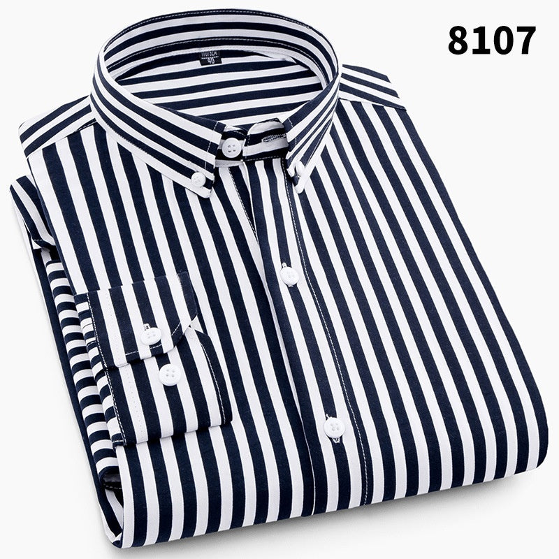 Men's Printed Dress Shirt with Angled Cuffs and Long Sleeves - Neon North Clothing