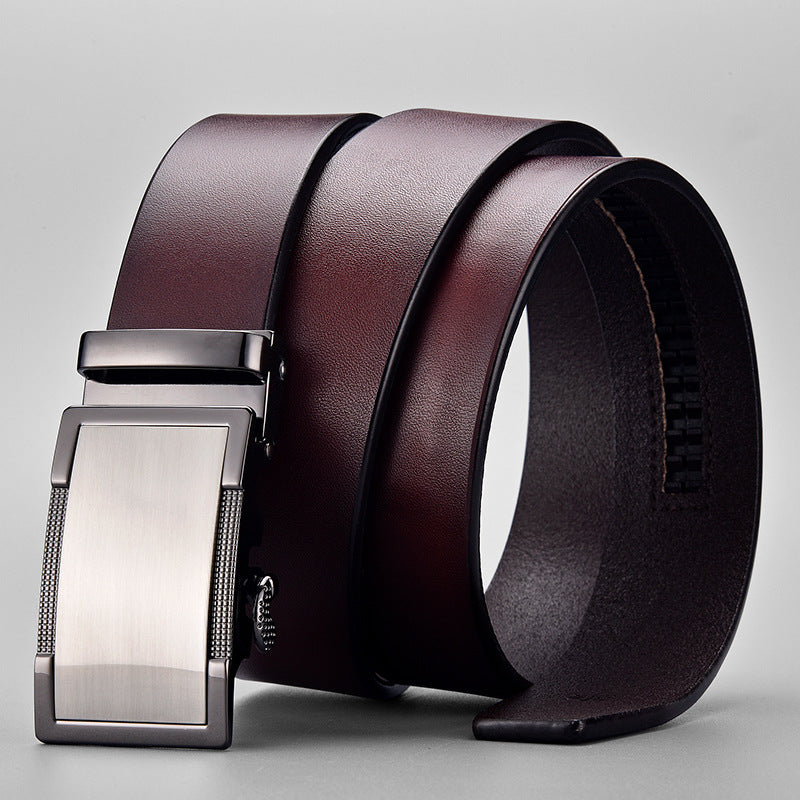 Men's Leather Belt - Premium Two-Layer Design for Durability and Style - Neon North Clothing