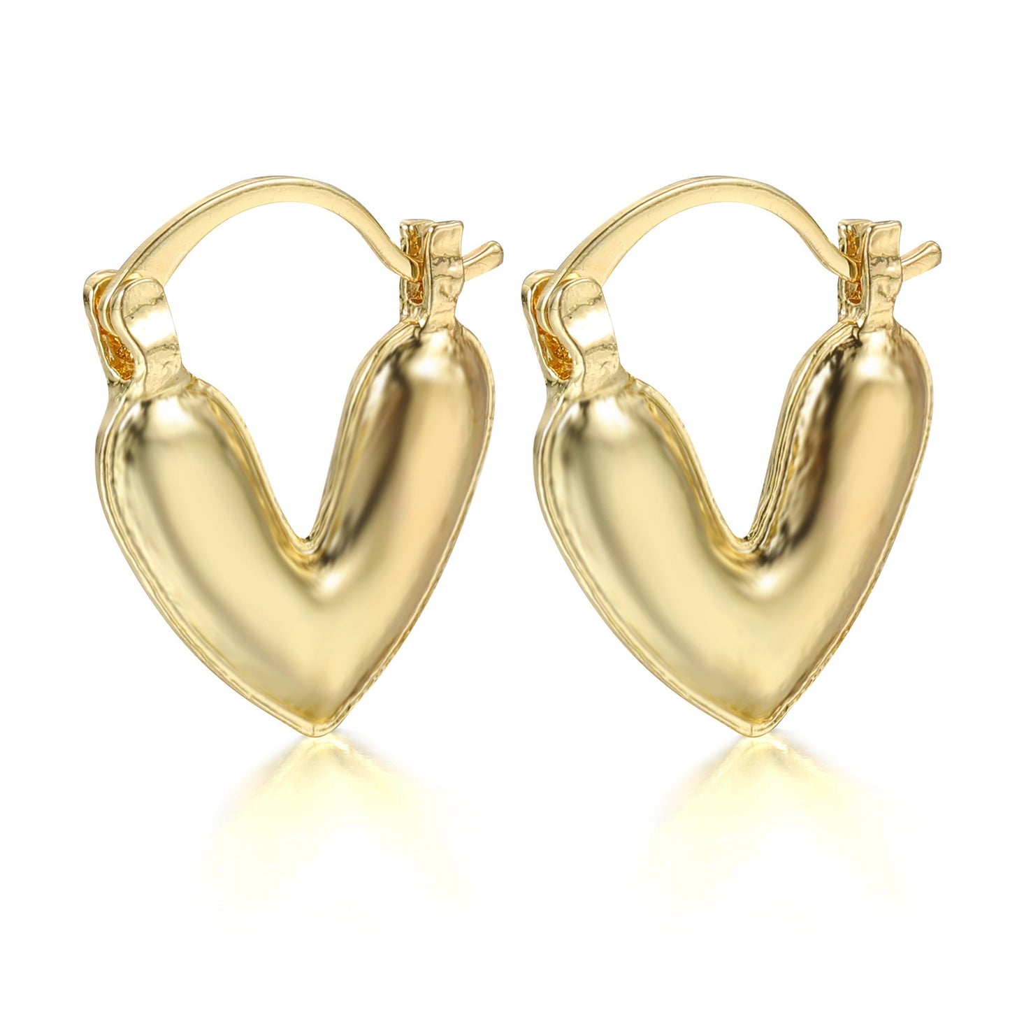 Caring Glaze Ear Clasps Earrings - Neon North Clothing