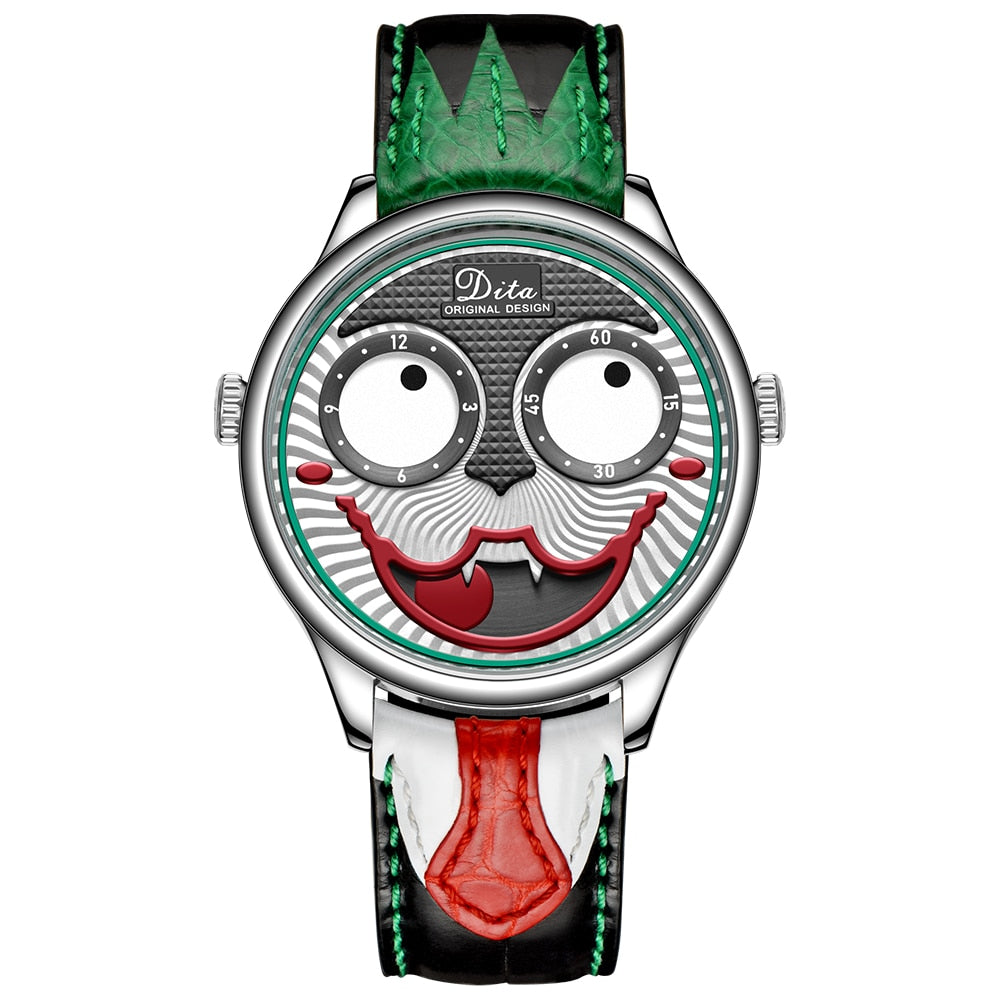 Joker Luxury Quartz Watch - Limited Edition Designer Alloy Timepiece - Neon North Clothing