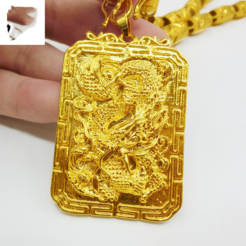 Solid Dragon Pendant 40g - Exquisite Design and Unique Style