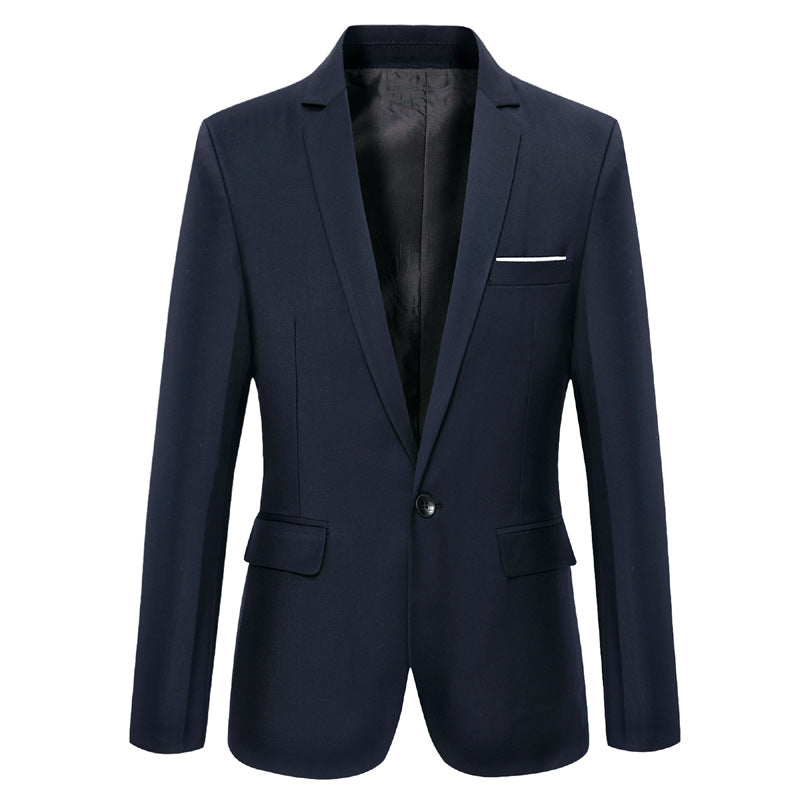 Casual Suit for Middle-Aged Professionals - Slim Fit Style