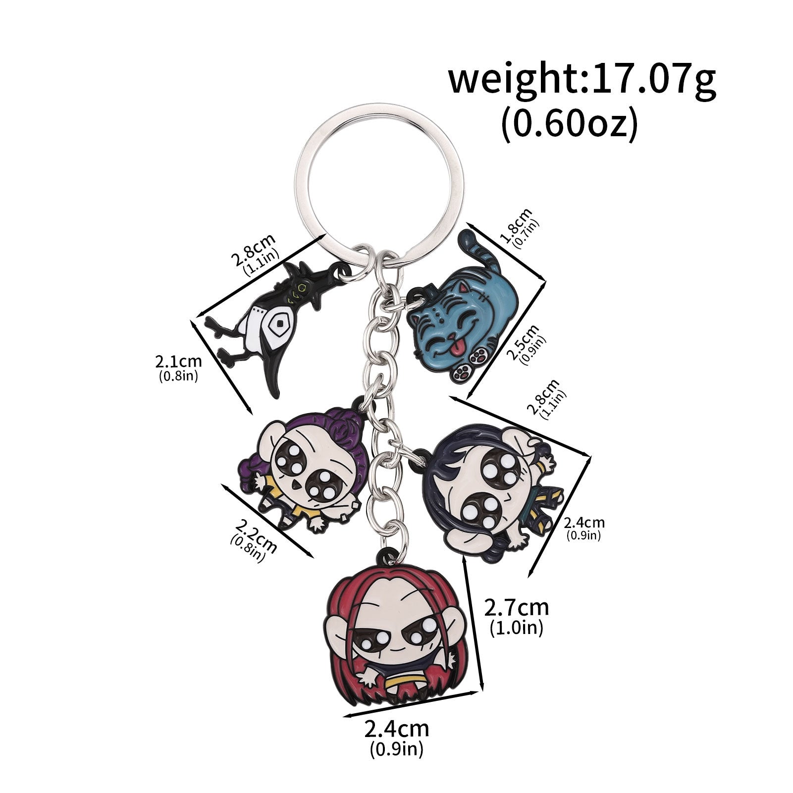 Cartoon Anime K-POP Demon Slayer Girl Pendant DIY Bracelet - Neon North Clothing