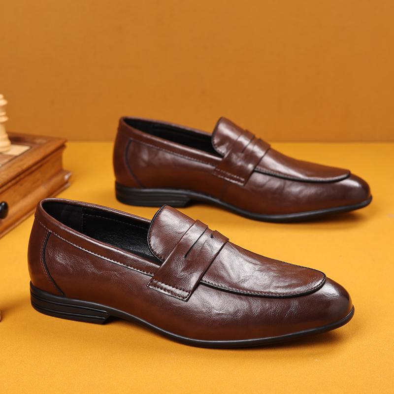 Business Formal Leather Shoes for Men - Elegant and Comfortable Footwear