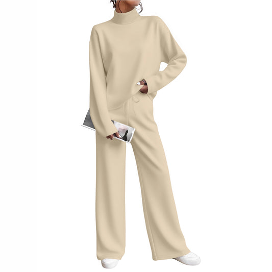 Solid Color T-Shirt Pants Set - Comfortable Two-Piece Outfit