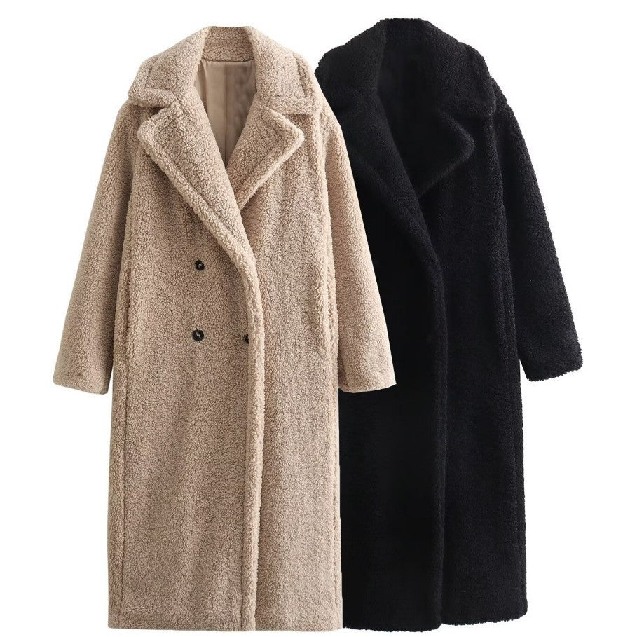 Streetwear Private Lady Fleece Warm Overcoat - Neon North Clothing