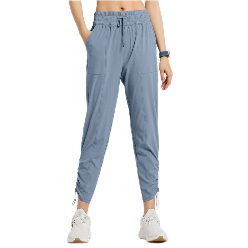 Women Casual Yoga Pants - Loose Fit Running Straight Outdoor Fitness Pants