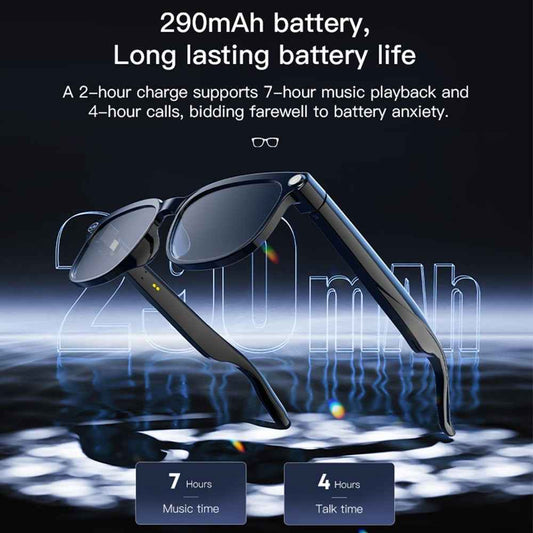 800W Smart Glasses for Video Recording - AI Assistant Enhanced