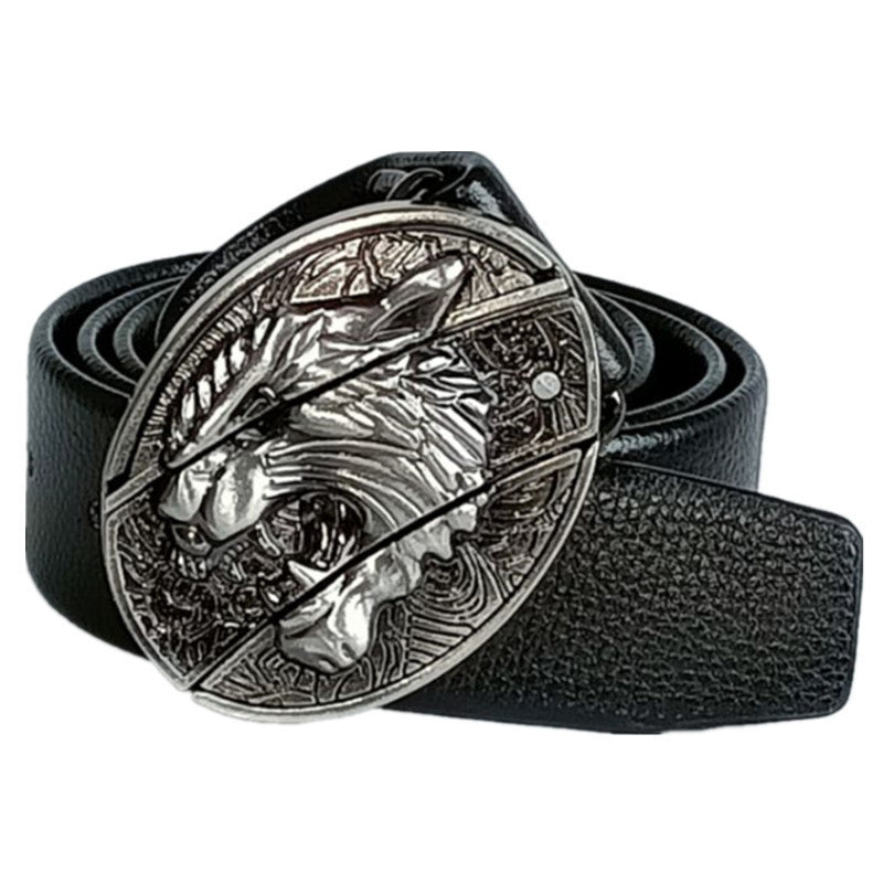 Smooth Buckle Trendy Punk Belt Buckle with Distinctive Style - Neon North Clothing