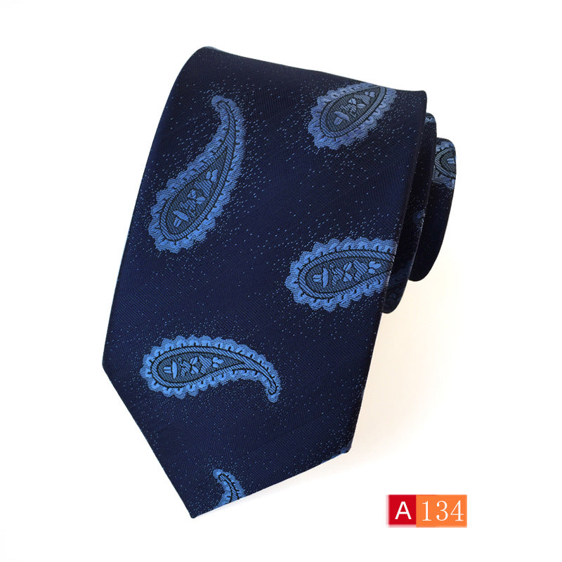 Men's Jacquard Formal Tie - Casual Polyester Jacquard Wear - Neon North Clothing