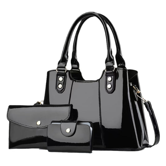 Large-capacity Mother-and-child Crossbody Bag Three-piece Set