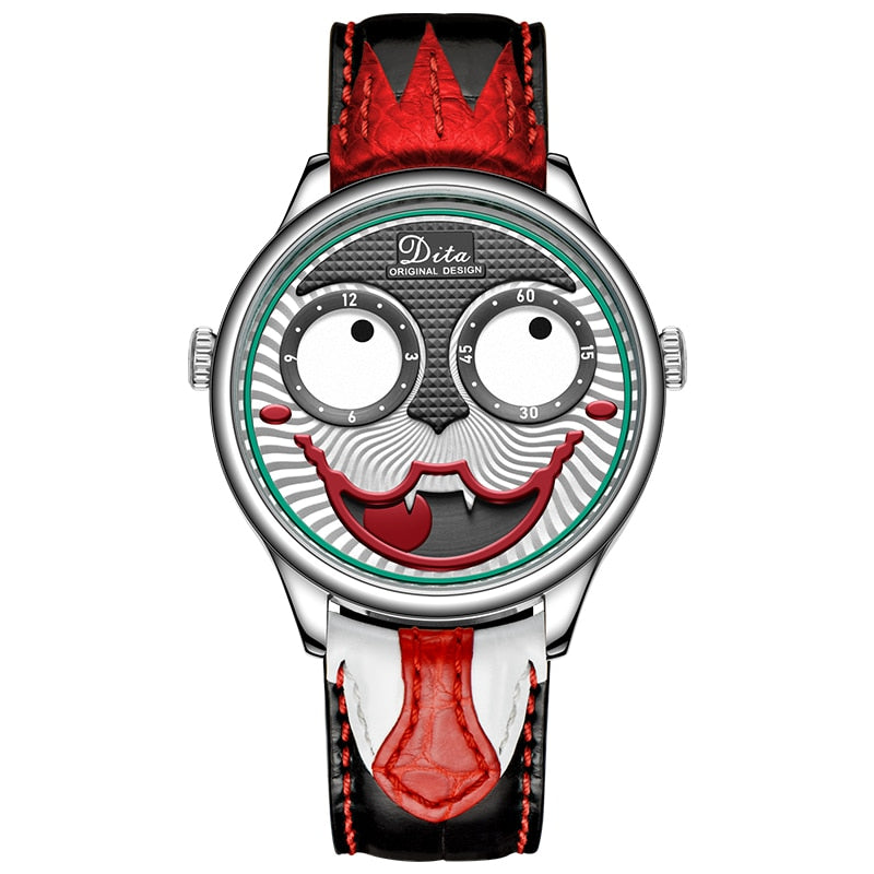 Joker Luxury Quartz Watch - Limited Edition Designer Alloy Timepiece - Neon North Clothing