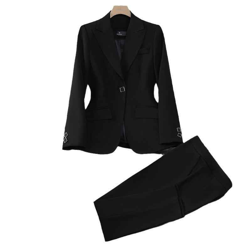 Elegant High-End Blazer for Spring and Autumn Professional Wear