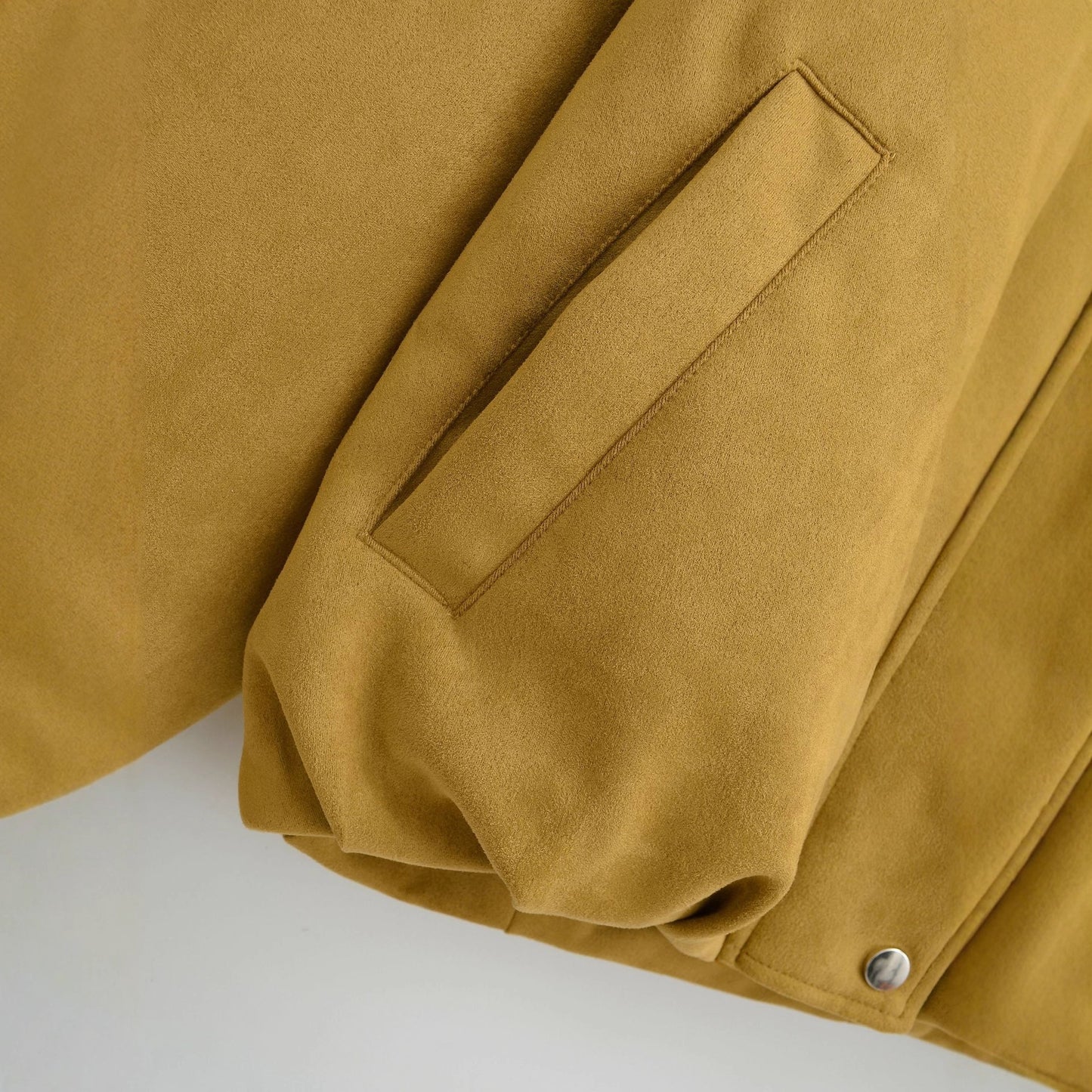 Suede Pilot Jacket - Neon North Clothing