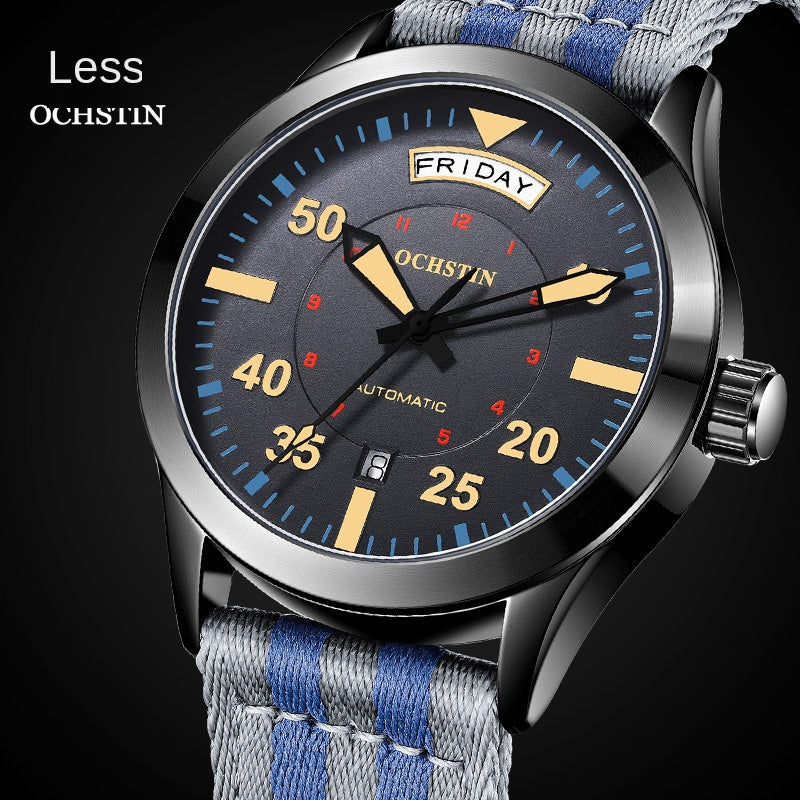 OCHSTIN  Master Series Automatic Mechanical Watch with Dual Date - Neon North Clothing