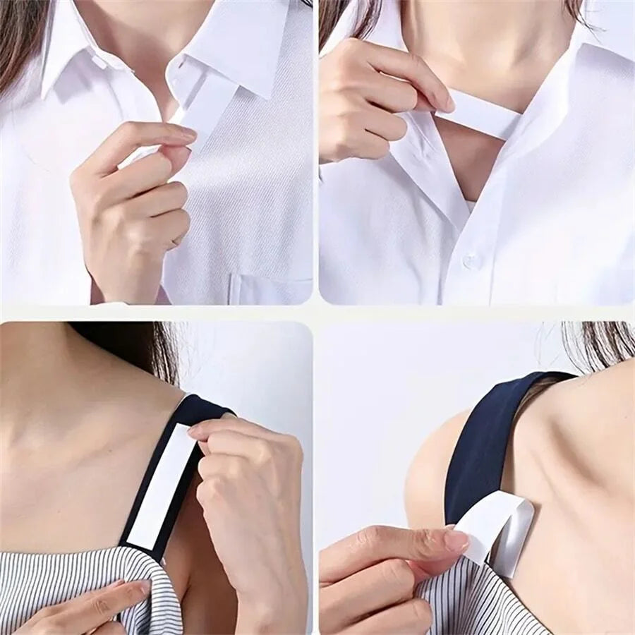 36 Pcs Clear Strong Adhesive Double Sided Tape for Clothing and Body