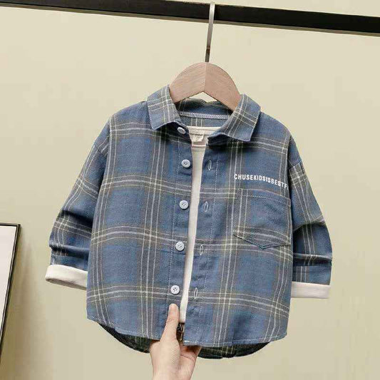 Classic Casual Plaid Button-Up Shirt