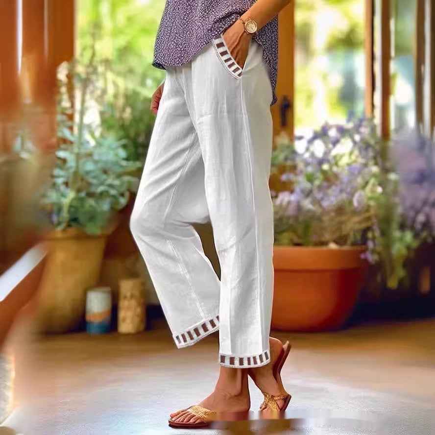 European and American Casual Women's Pants for Simple - Chic Style