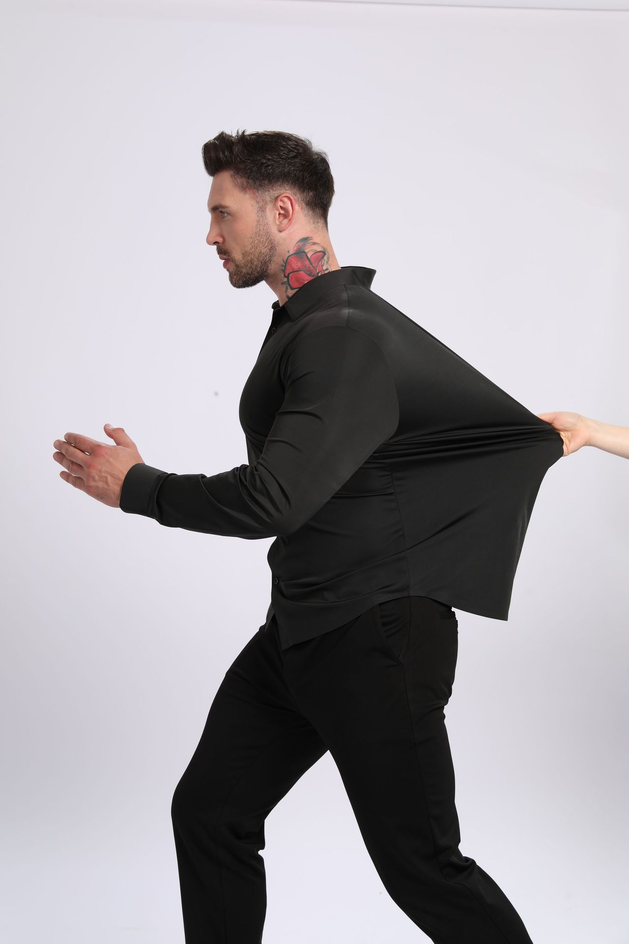 Ice-Cool Wrinkle-Resistant Shirt - Slim Fit, Silky Smooth Fabric