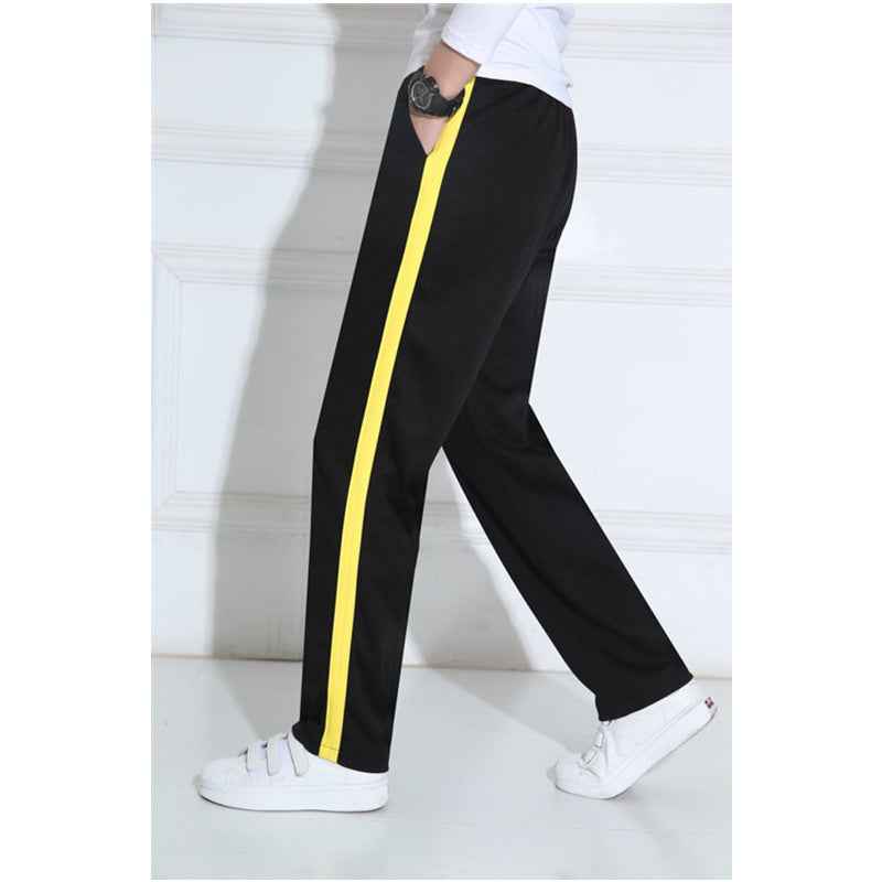 Pure Black Loose Sweatpants
