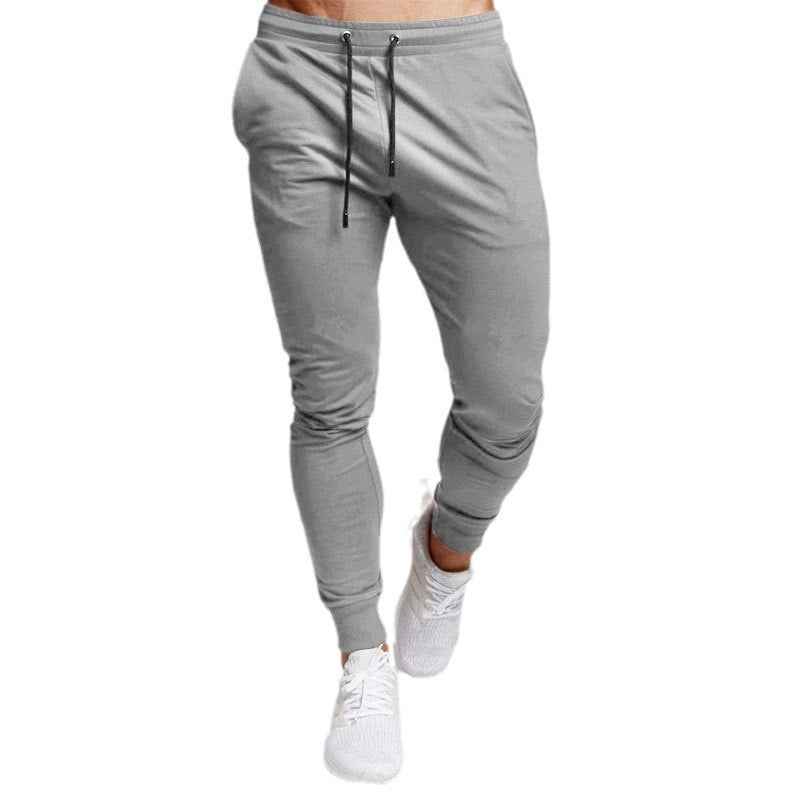 Men's Casual Sports Trousers - Pure Color All-Matching Casual Pants