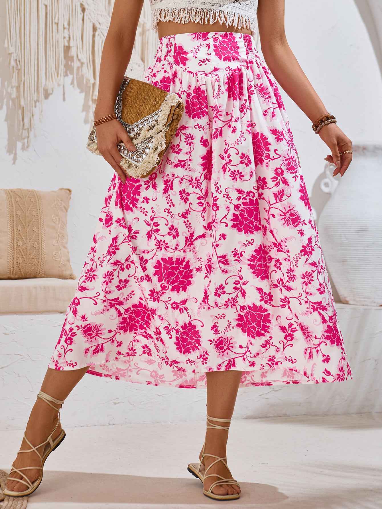 Women’s Floral Bodycon Skirt for Chic Style and Comfort