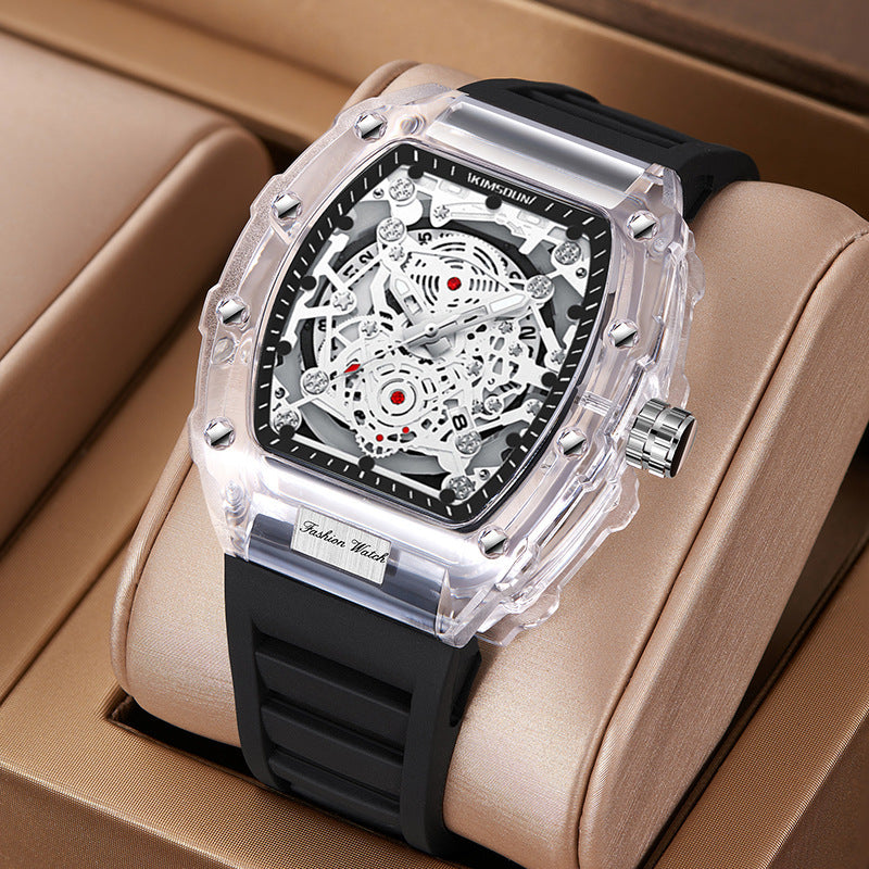 KIMSOUN Transparent Men's Cross-border Watch - Neon North Clothing