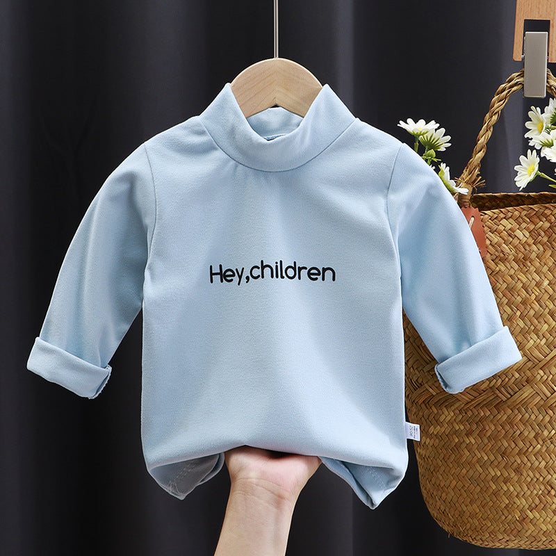 Unisex Turtleneck Shirts for Kids Aged 0-12 Years - Neon North Clothing