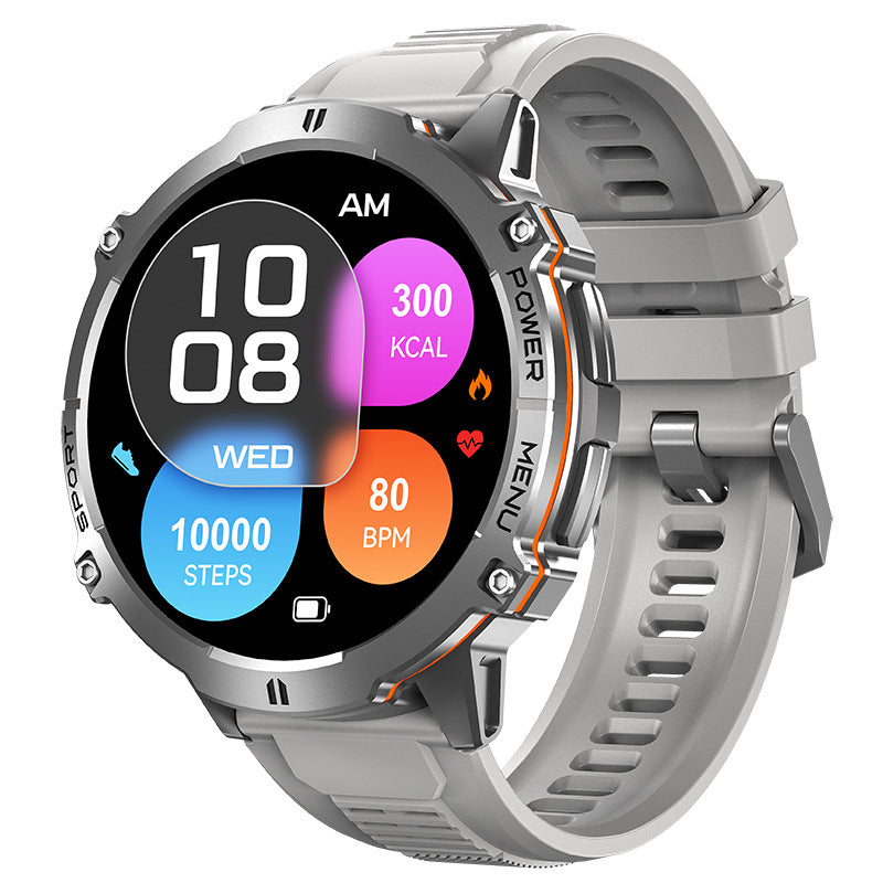 X3 Smart Watch Three proof Outdoor Ultra long Standby 100 Hours Sports Mode Blood Pressure Men's Bracelet - Neon North Clothing