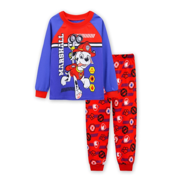 Paw Patrol Cotton Two-piece Set for Kids Aged 1-8 Years - Neon North Clothing