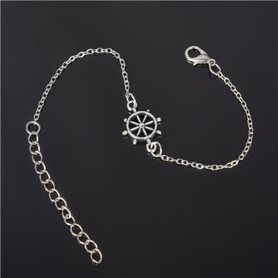 Simple Style Silver Plated Charm Bracelet - Neon North Clothing