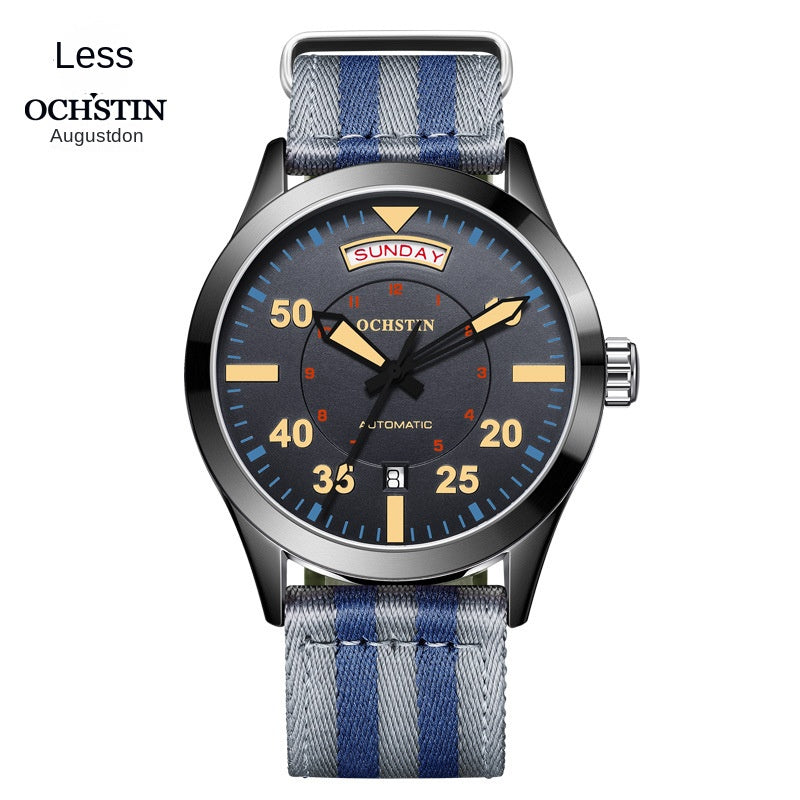 OCHSTIN  Master Series Automatic Mechanical Watch with Dual Date - Neon North Clothing