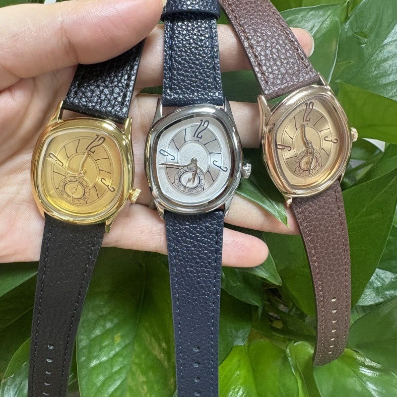 Irregular Twisted Watch Men's Quartz Watch - Neon North Clothing