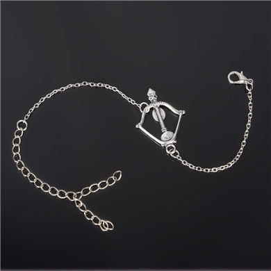 Simple Style Silver Plated Charm Bracelet - Neon North Clothing