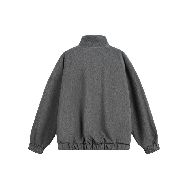 Versatile Breathable Fleece Collar Jacket - Neon North Clothing
