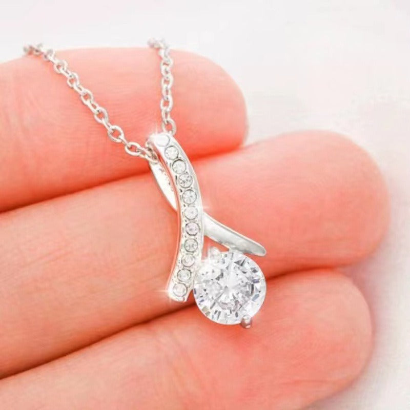 Soulmate Design Touching Herringbone Pendant - Neon North Clothing