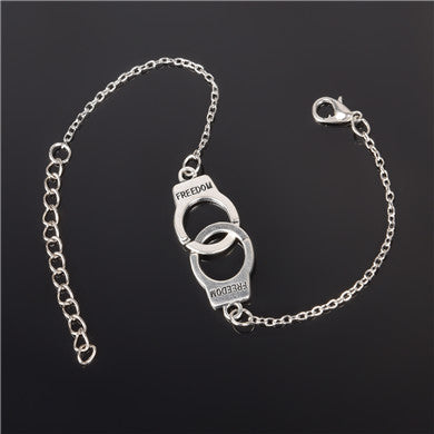 Simple Style Silver Plated Charm Bracelet - Neon North Clothing