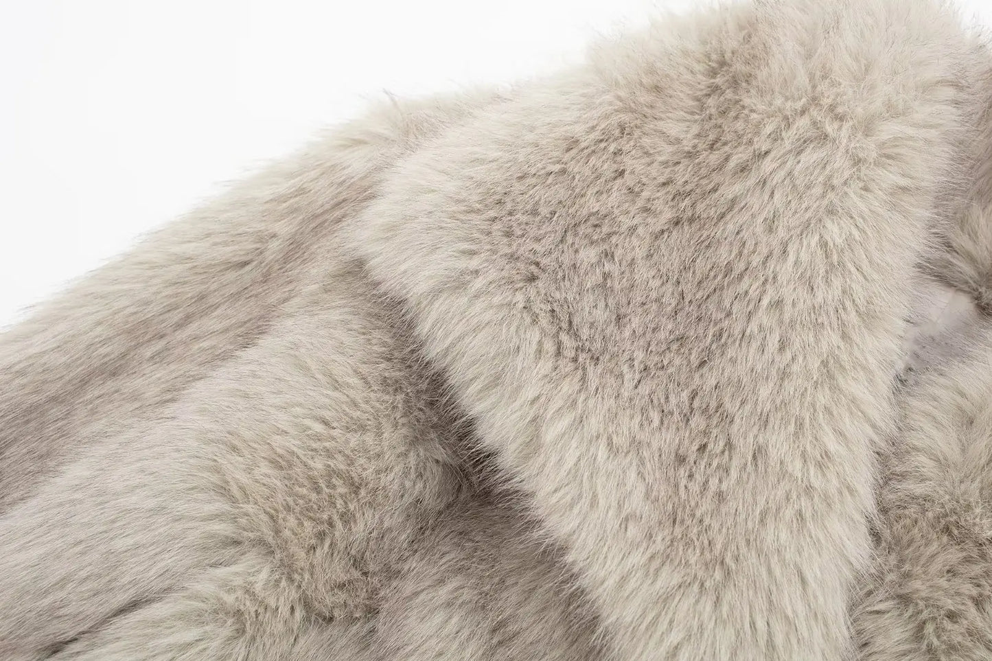 Turn-down Collar Soft Coat Jacket - Neon North Clothing