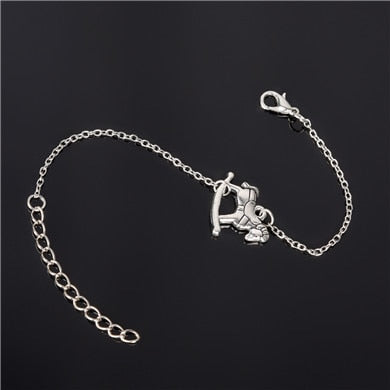 Simple Style Silver Plated Charm Bracelet - Neon North Clothing