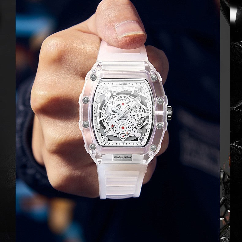 KIMSOUN Transparent Men's Cross-border Watch - Neon North Clothing