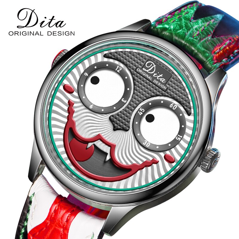 Joker Luxury Quartz Watch - Limited Edition Designer Alloy Timepiece - Neon North Clothing