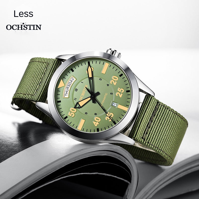 OCHSTIN  Master Series Automatic Mechanical Watch with Dual Date - Neon North Clothing