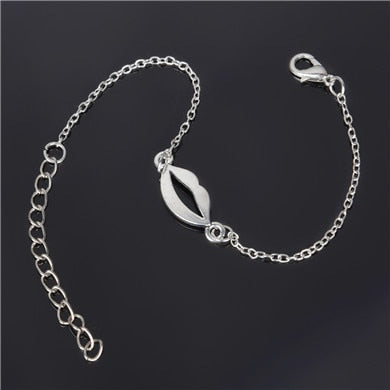 Simple Style Silver Plated Charm Bracelet - Neon North Clothing