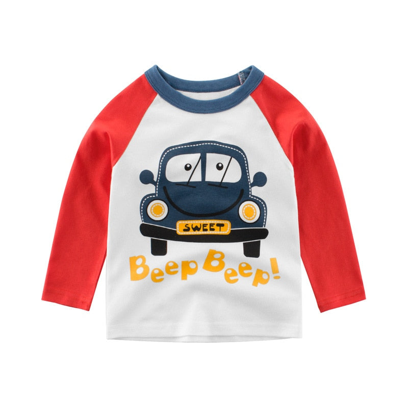 1 - 8 Years Kids Graphic Cartoon Sweatshirt - Neon North Clothing