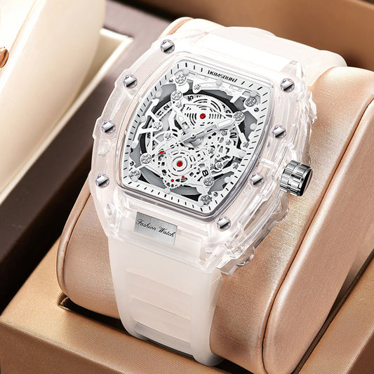 KIMSOUN Transparent Men's Cross-border Watch - Neon North Clothing